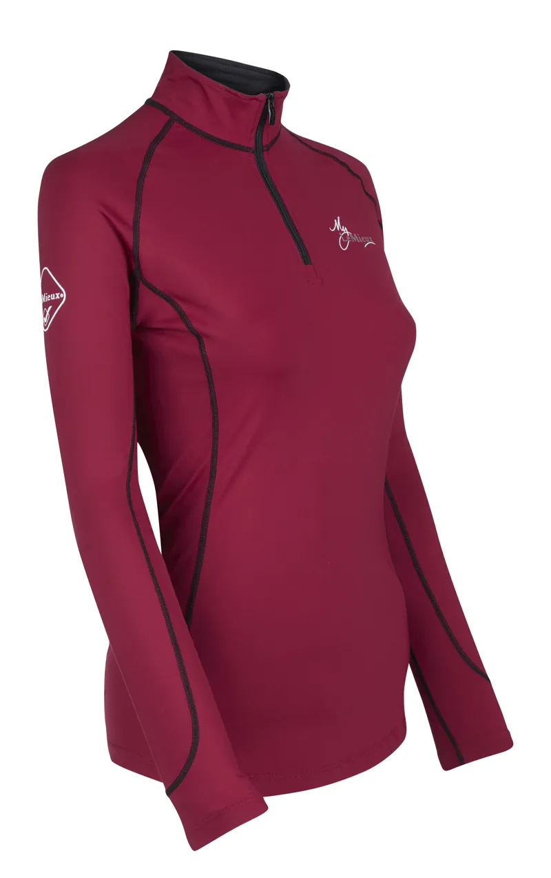 My LeMieux Base Layer Mulberry-1